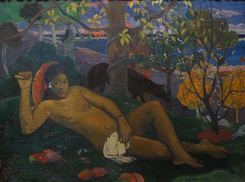 Paul Gauguin Te Arii Vahine